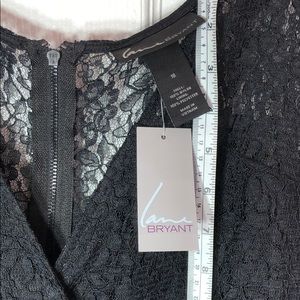 Black lace dress size 18